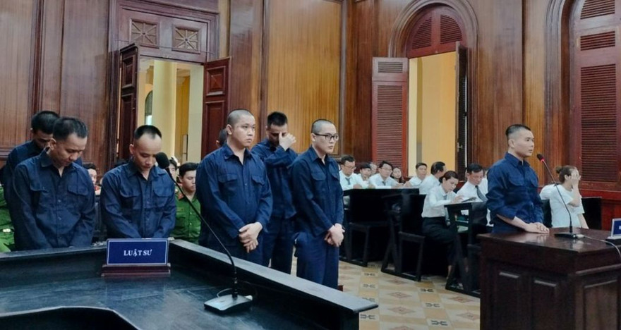 Tuyên án tử hình 6 bị cáo tổ chức mua bán ma túy