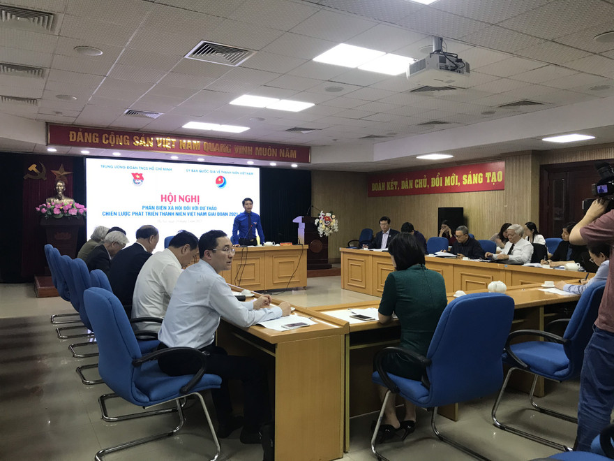 Hội nghị phản biện xã hội đối với Dự thảo chiến lược phát triển thanh niên Việt Nam giai đoạn 2021 – 2030