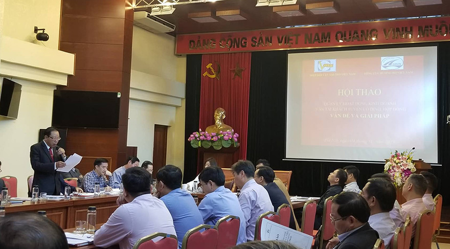 Các doanh nghiệp kiến nghị giải pháp quản lý vận tải hành khách tuyến cố định trá hình.