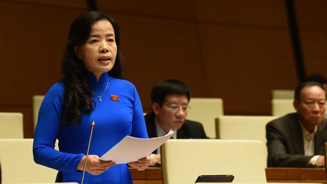 Đại biểu Nguyễn Thị Kim Thuý, Phó chủ nhiệm Uỷ ban Xã hội 