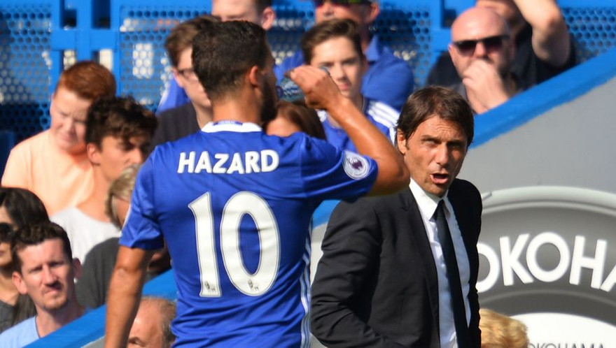  HLV Conte gửi thông điệp cảnh báo tới Hazard.