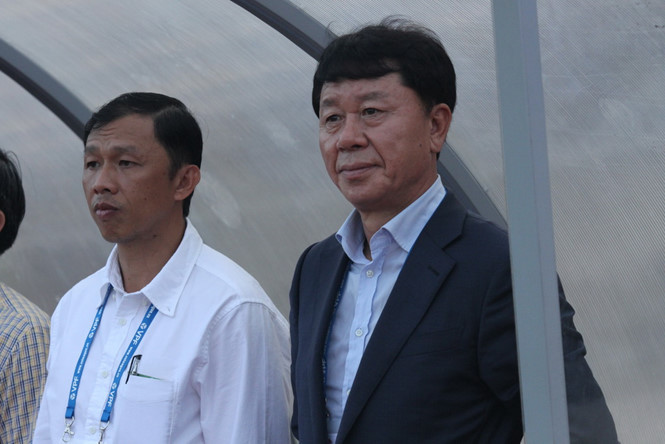 HLV Chung Hae Seong cam kết sẽ giúp HAGL mạnh mẽ hơn trong thời gian tới.