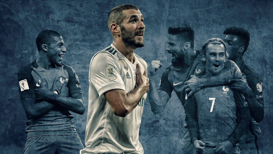 Benzema tiếp tục bị quay lưng ở ĐT Pháp.