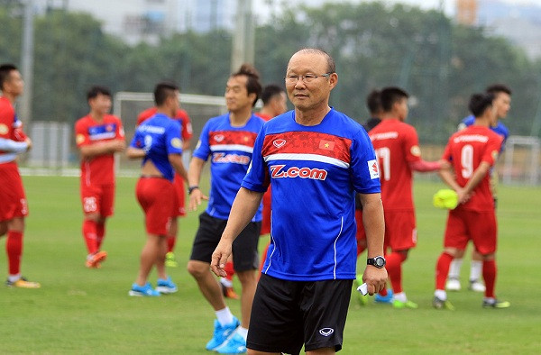 HLV Park Hang-seo muốn giành chiến thắng trước Afghanistan.