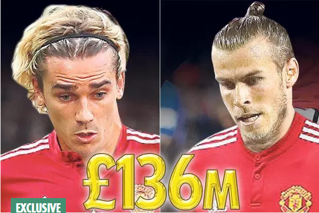 M.U sẵn sàng chi đậm vì Gareth Bale và Antoine Griezmann.