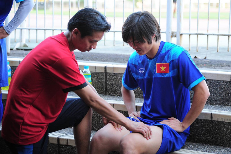 Chấn thương của Tuấn Anh đang bình phục nhanh chóng.