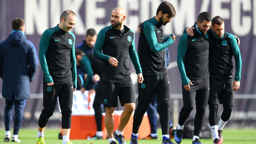 Javier Mascherano quyết định rời Barcelona vào tháng 1/2018.