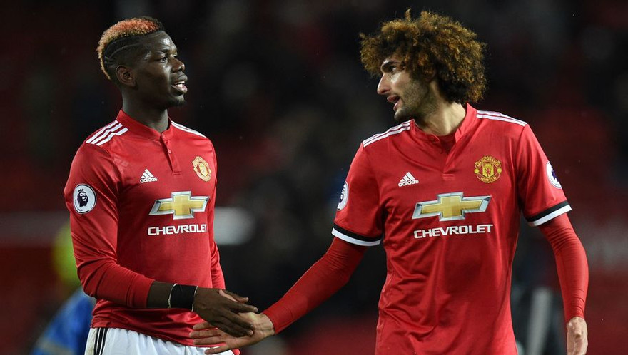 Paul Pogba và Marouane Fellaini sẽ vắng mặt trong chuyến làm khách tới West Brom.