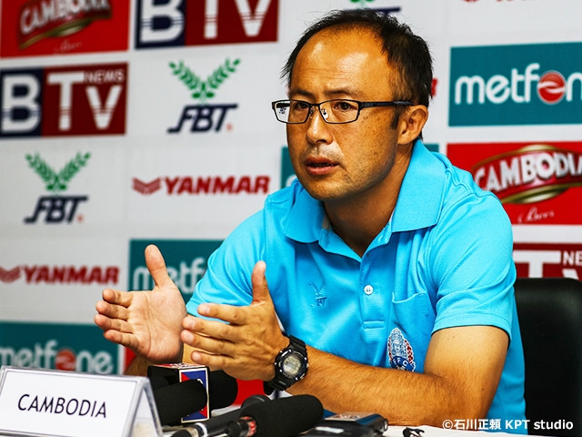 HLV Kazunori Ohara vừa được bổ nhiệm làm HLV trưởng ĐT Campuchia.