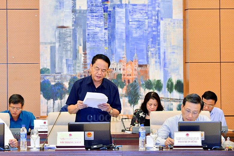 Chủ nhiệm Uỷ ban Quốc phòng An ninh Võ Trọng Việt