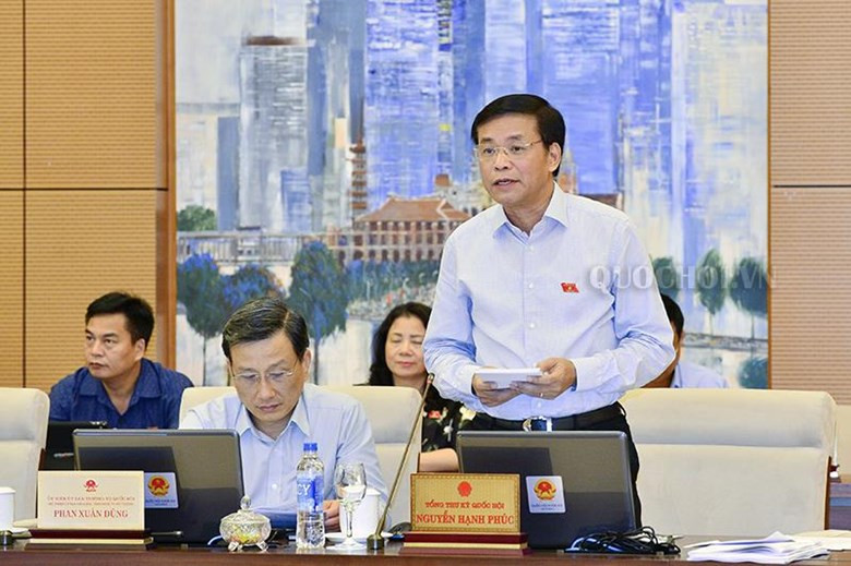 Tổng Thư ký Quốc hội Nguyễn Hạnh Phúc