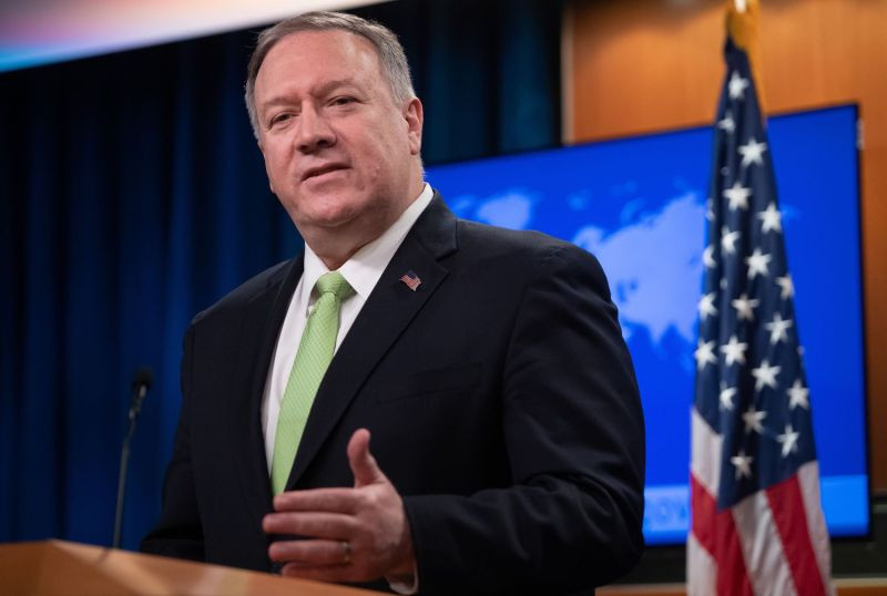 Ngoại trưởng Mỹ Mike Pompeo.