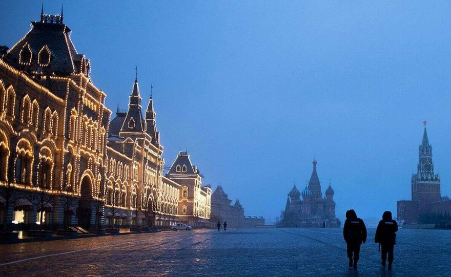 Quảng trường đỏ của Nga thời đại dịch COVID-19.