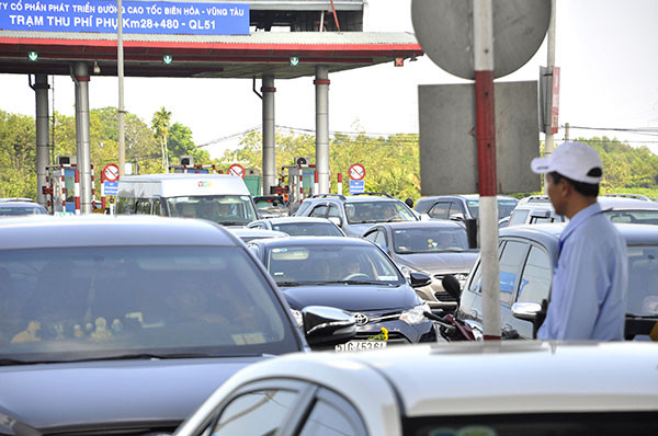 Trạm thu phí trên tuyến Quốc lộ 51 đoạn qua Long Thành, Đồng Nai. Ảnh minh hoạ: CAND.