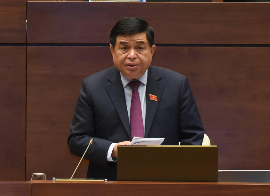 Bộ trưởng KH&ĐT Nguyễn Chí Dũng. Ảnh Như Ý