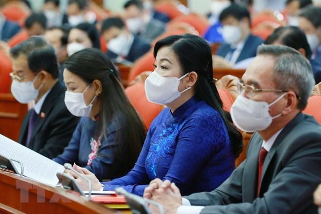 Các đại biểu dự Hội nghị Trung ương 4, khoá XIII. Ảnh TTXVN