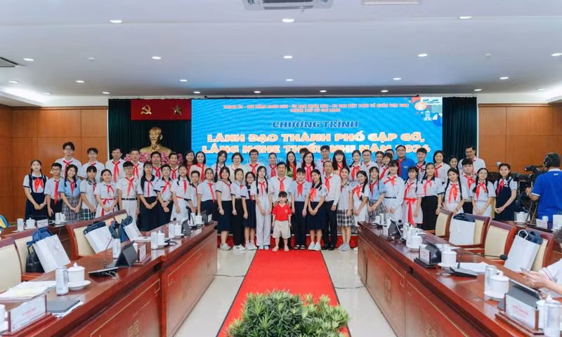 TP.HCM: Chương trình "Lãnh đạo Thành phố gặp gỡ, lắng nghe thiếu nhi" năm 2026