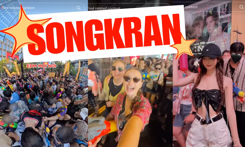 Náo nhiệt lễ hội Songkran 2026: "Quẩy" hết mình giữa mùa hè Bangkok mát lạnh