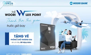 Nâng tầm trải nghiệm với dịch vụ phòng chờ sân bay dành cho chủ thẻ Woori