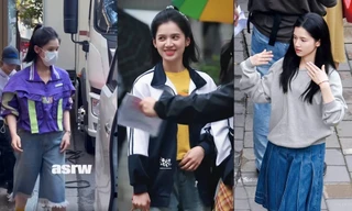 Trương Tịnh Nghi bị dìm dáng trong phim ngôn tình mới, chưa set đồ nào được khen 