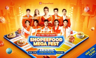 Tâm điểm “ăn ngon, chơi vui, cả ngày” cuối tuần này gọi tên Đại Tiệc Vạn Năng - ShopeeFood Mega Fest 