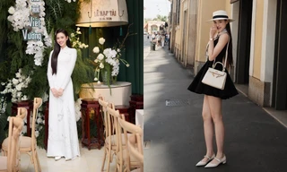 Hoa hậu Đỗ Thị Hà gây ngạc nhiên khi lựa chọn phụ kiện này trong lễ ăn hỏi