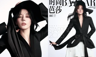 Vừa lên bìa báo mừng năm mới, Nhiệt Ba đối đầu từ Dương Tử đến Jisoo BLACKPINK