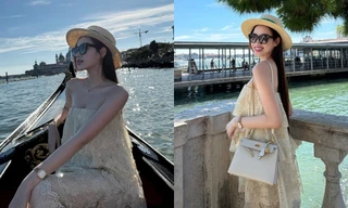 Hoa hậu Đỗ Thị Hà gia nhập hội mỹ nhân sở hữu đồng hồ đắt giá nhất V-Biz?