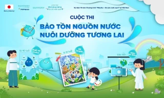 Chương trình 'Mizuiku – Em yêu nước sạch' chính thức phát động cuộc thi 'Bảo tồn nguồn nước – Nuôi dưỡng tương lai'