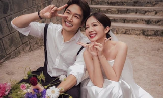 Đình Tú - Ngọc Huyền khoe ảnh cưới: Chẳng cần bối cảnh cầu kỳ vẫn đẹp như thơ