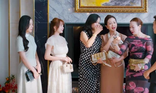 Gió Ngang Khoảng Trời Xanh: Phương Oanh mặc đồ tự thiết kế, cho bạn diễn mượn túi hiệu?