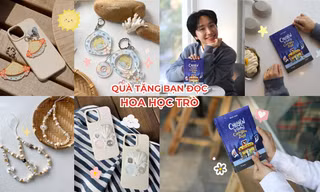 Quà tặng bạn đọc: Phụ kiện điện thoại xinh và sách hay về nhân duyên Việt - Hàn