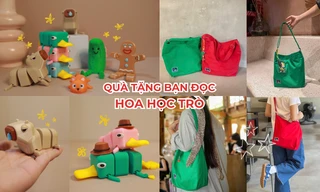 Góc quà tặng: Phụ kiện 3D xịn xò và túi tote xinh xắn cho mùa tựu trường thêm vui