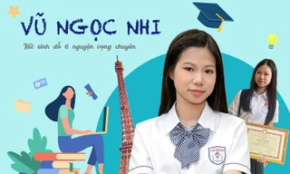 Nữ sinh đỗ 6 nguyện vọng chuyên chia sẻ bí kíp ghi điểm tuyệt đối tiếng Pháp