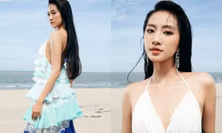 Ngắm trọn bộ ảnh thời trang đầu tiên sau đăng quang của Hoa hậu Trúc Linh