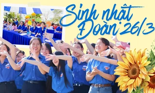 Hàng trăm ý tưởng sáng tạo mừng sinh nhật Đoàn