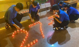 Tuổi trẻ TP.HCM thắp nến tri ân nhân dịp kỷ niệm 78 năm Ngày Thương binh - Liệt sĩ