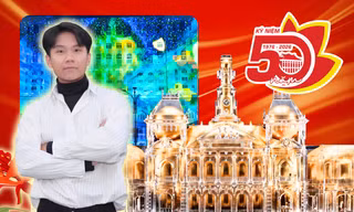 50 năm ngày thành phố mang tên Bác: Gen Z kể lịch sử thành phố qua ngôn ngữ 3D Mapping