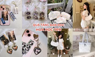 Quà tặng bạn đọc: Móc khóa photobooth và hộp bút hoa nhí ngọt ngào