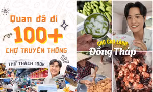 Quan Không Gờ khám phá hơn 100 chợ truyền thống và câu chuyện về tô bún 80K