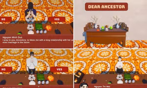 Nhóm nam sinh gây sốt với tựa game "Thưa Gia Tiên" nhờ màn "nhập vai" khó đỡ