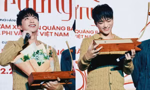 "Xẩm Đến Trường" khởi động tại Hà Nội, SOOBIN cùng sinh viên làm "tư liệu lịch sử"