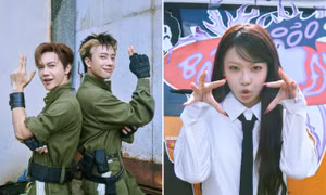 NICKY chơi lễ Halloween: Lập đội "bắt ma" cùng JSOL, bị "Em xinh" Yeolan "đánh úp"