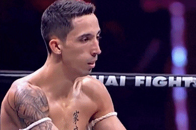 Võ sĩ bị hạ knock-out khi đưa tay xin chạm găng