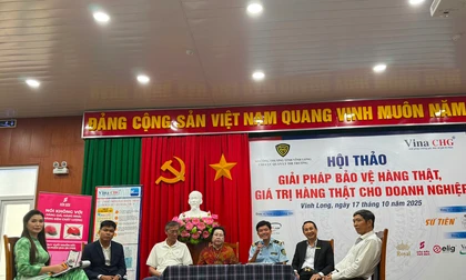 Vĩnh Long: Tăng cường giải pháp bảo vệ hàng thật, thương hiệu doanh nghiệp