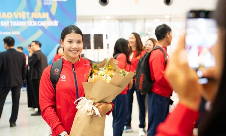 Các VĐV Việt Nam mang theo niềm tin và khát vọng chinh phục SEA Games 33