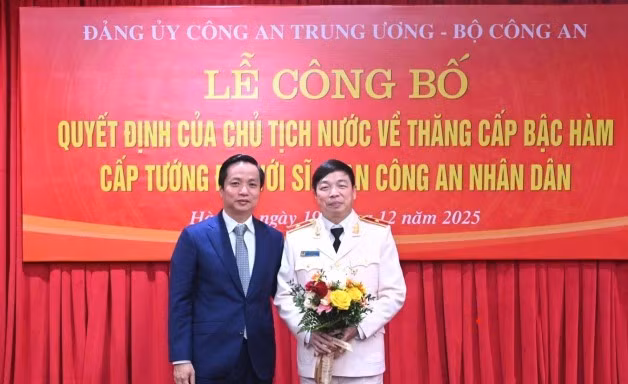 Giám đốc Công an Cao Bằng được thăng hàm Thiếu tướng