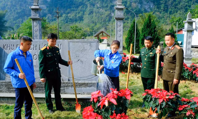 Tuổi trẻ Cao Bằng hưởng ứng kỷ niệm 85 năm Ngày Bác Hồ về nước