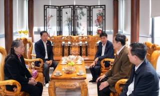 Chủ tịch Quốc hội Trần Thanh Mẫn thăm hỏi, tri ân các nguyên lãnh đạo Đảng, Nhà nước