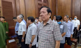 Bị cáo Lê Quang Thung.